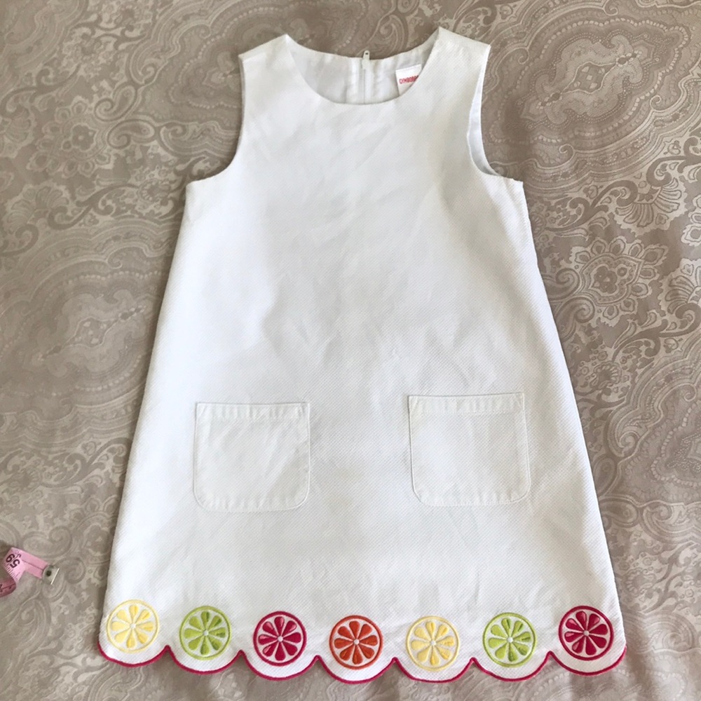Girl’s sleeveless summer dress